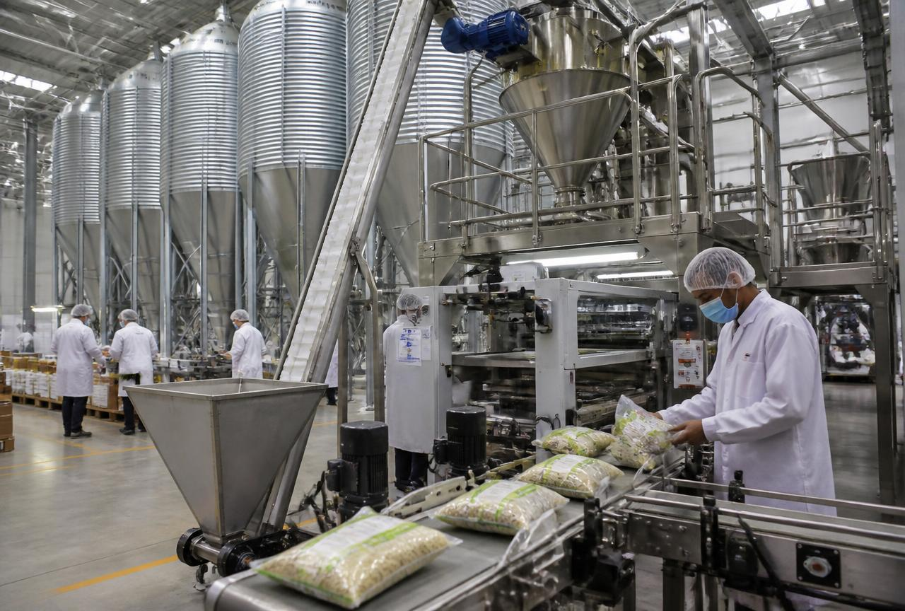 Representative agricultural food processing operation — future development